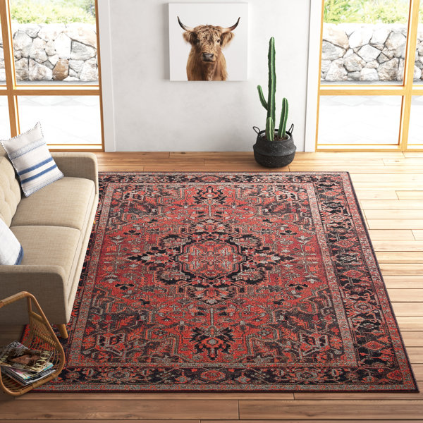 Mistana™ Adalia Oriental Red Area Rug & Reviews Wayfair